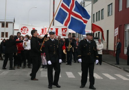 1.maí hátíðarhöld á Ísafirði og Suðureyri