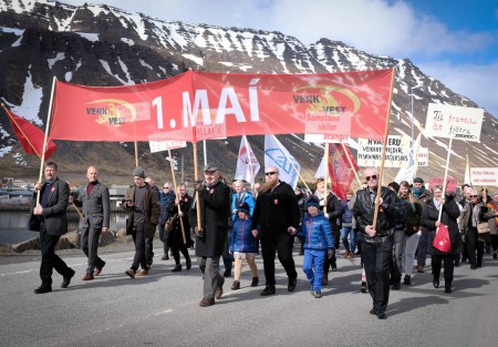 Fátækt, misskipting, réttindabarátta innflytjenda og samstaða rauði þráðurinn í ræðum dagsins á Ísafirði