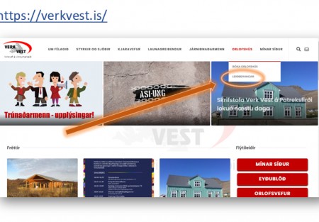 Leiðbeiningar og nánari upplýsingar fyrir leigjendur íbúða Verk Vest